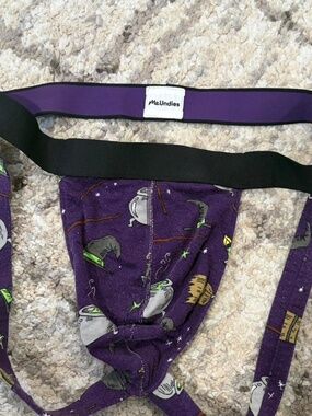 Me Undies LARGE Halloween Witch Jockstrap